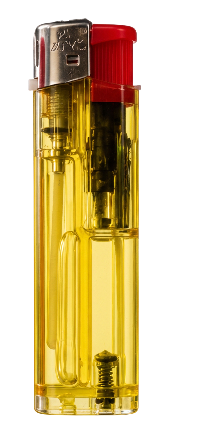 DOXO POP transparent refillable lighter